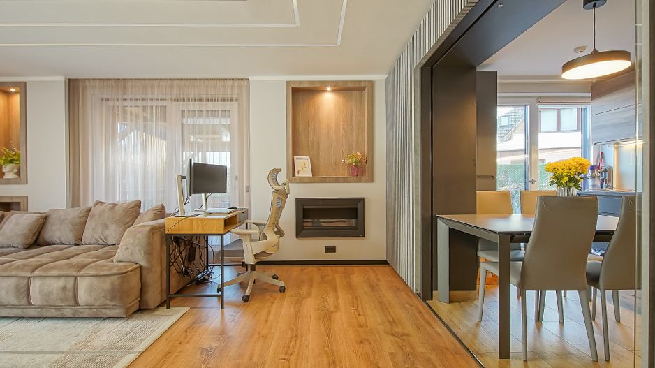 Apartament premium tip vilă, cu terasă de 70 mp, garaj | Răcădău - Poză 6