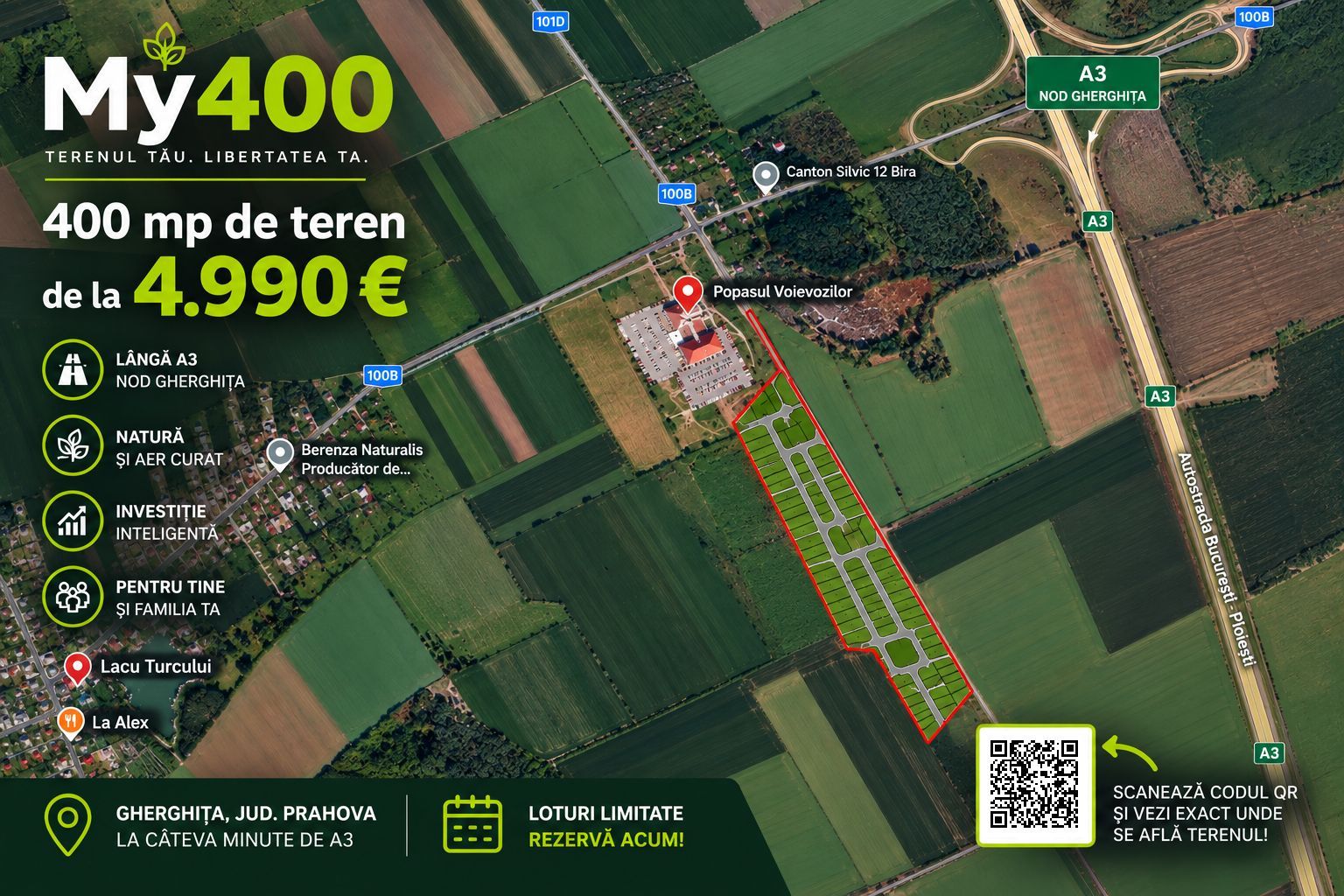 My400 – Loturi de  teren langa Bucuresti!!! - Poză 1