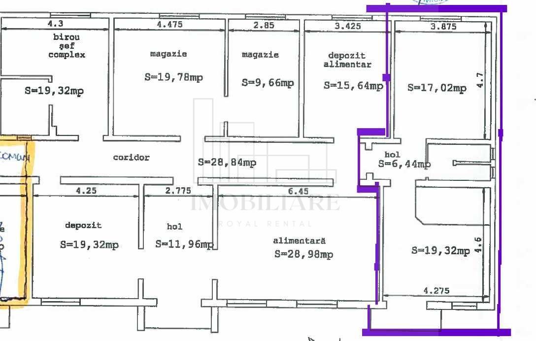 Spațiu comercial stradal de închiriat – 45 mp + 20 mp exterior - Poză 3