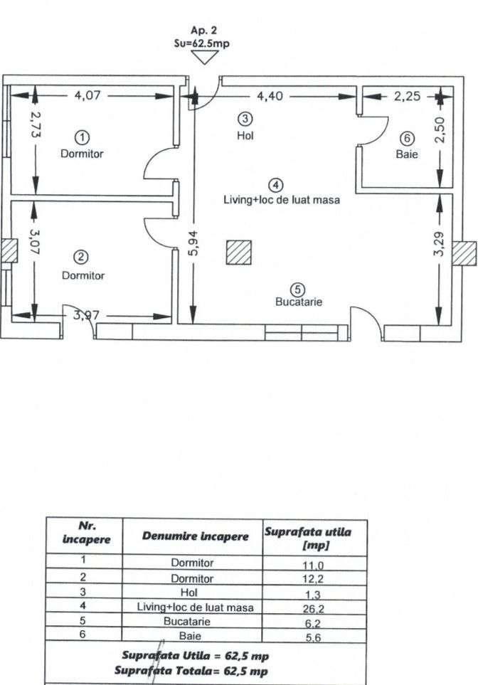 Apartament la cheie | 3 camere  | parcare | C. Baciului - Poză 14