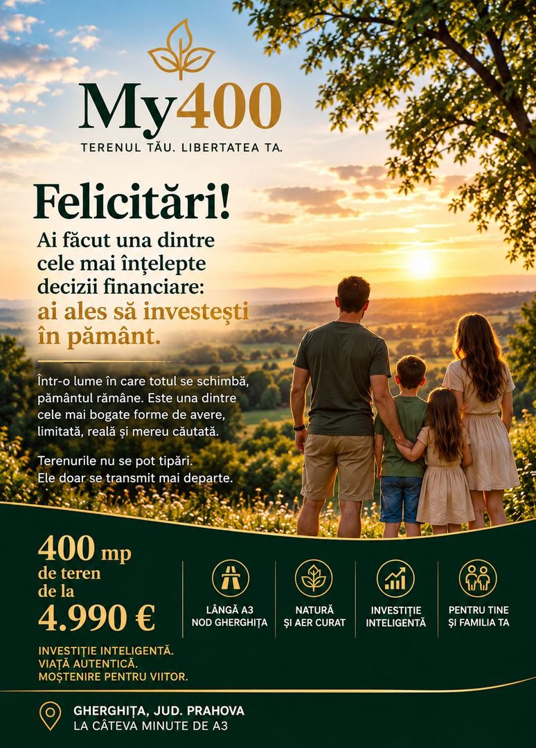 My400 – Loturi de  teren langa Bucuresti!!! - Poză 4