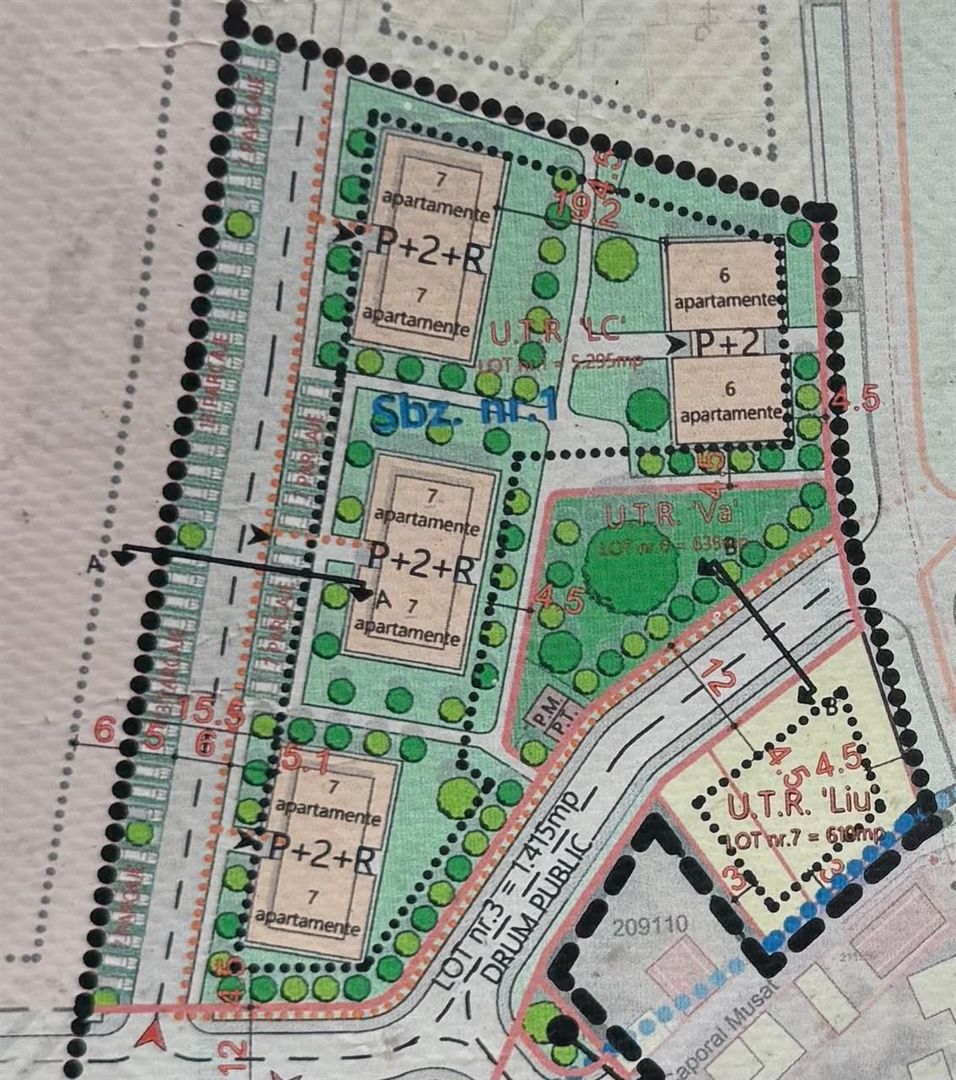 Teren intravilan 5295 mp Oradea Tineretului - Poză 3