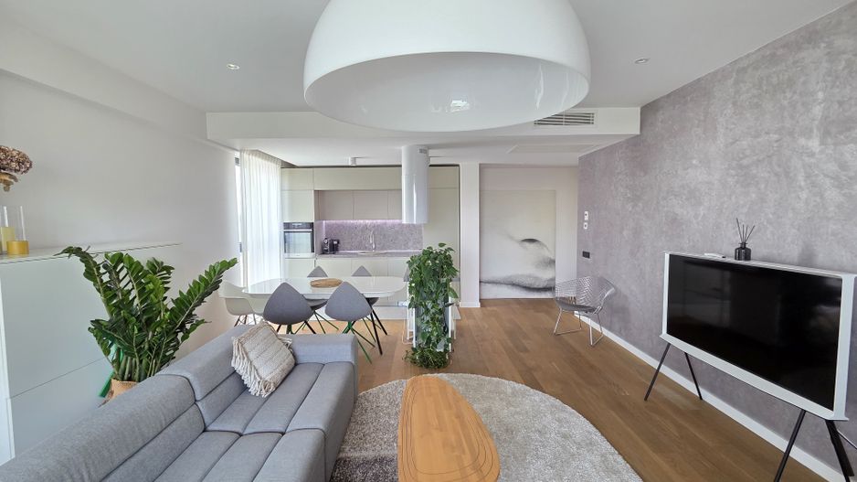 3 camere | One Herăstrău Towers | 130 mp | terasă 16 mp | parcare - Poză 1