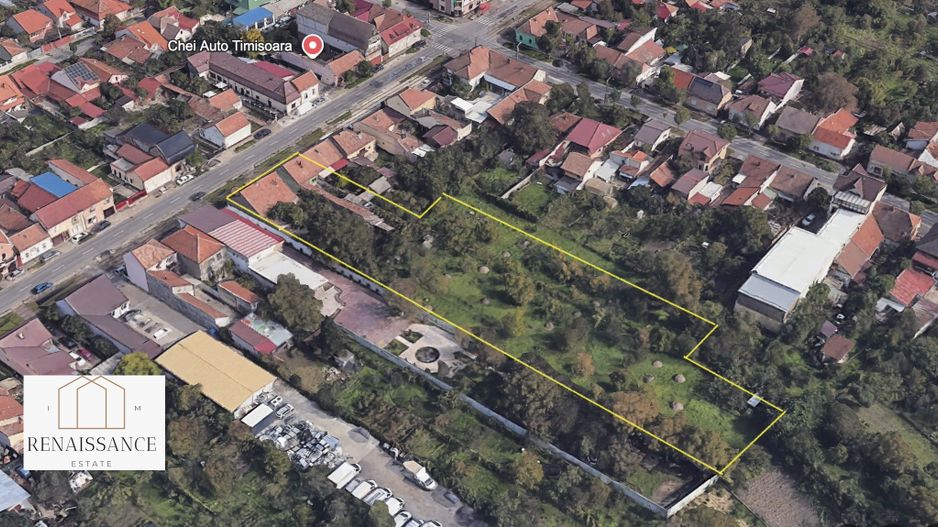 Teren Fratelia/Sagului 3850mp Front 23.3m | case alipite - Victor Hugo - Poză 1
