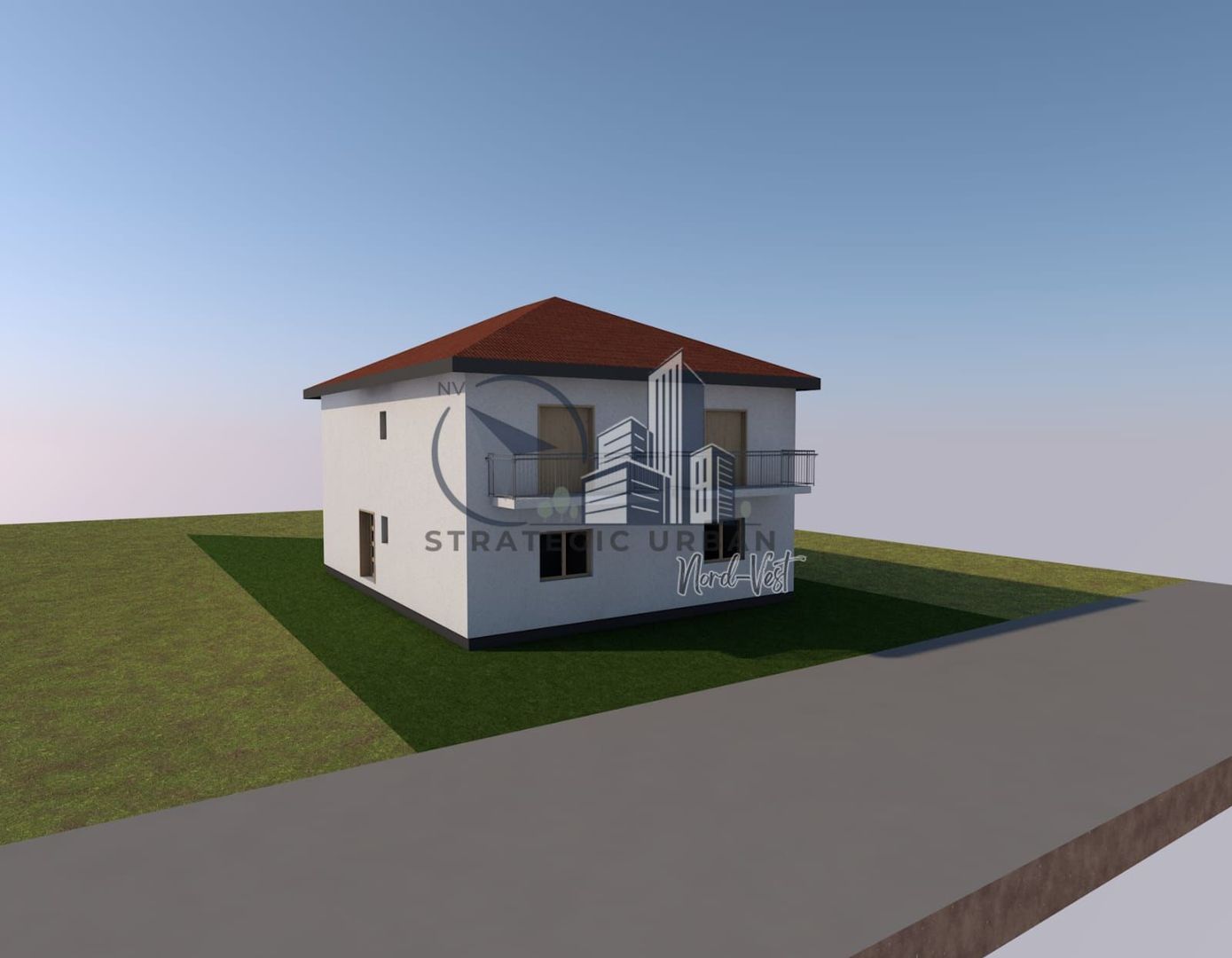 Duplex semifinisat, zona Fagului - Poză 1