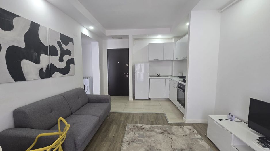 COSMOPOLIS - Apartament cu 2 camere si gradina, mobilat si utilat. - Poză 1