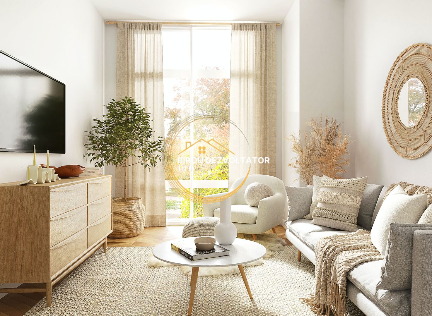 Parcare bonus Decomandat Ansamblu modern Pret promo Titan Pallady - Poză 6