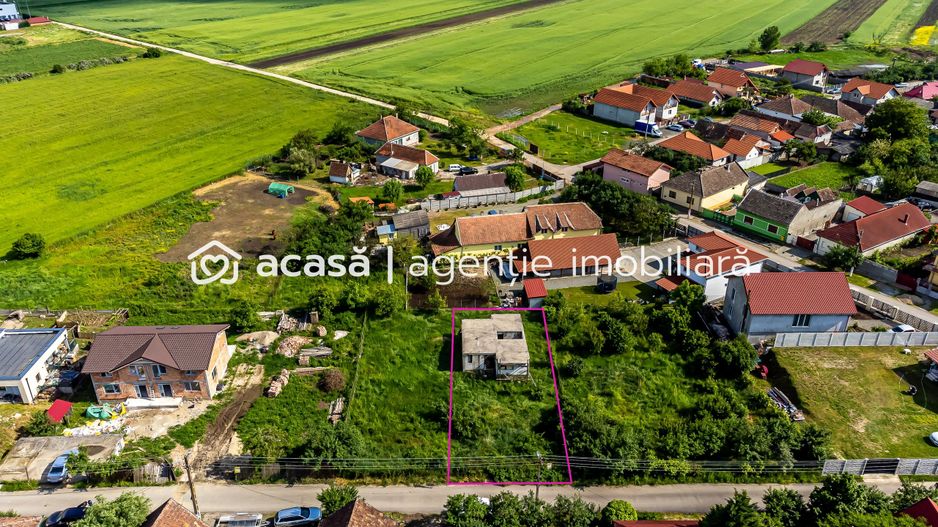 PREȚ REDUS Teren cu proiect casă Vladimirescu - Poză 1