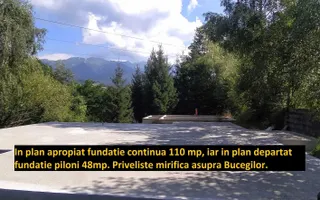 Teren 1.750 mp Bran – Poarta |Autorizatie si Fundatie | Utilități complete - Poză 11