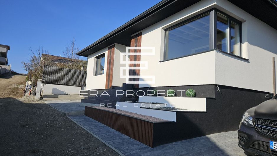 Casă modernă pe un singur nivel– confort, lumină și intimitate, aproape de Sibiu - Poză 1