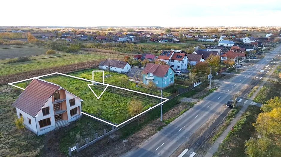 !NOU!Teren Intravilan 5km> Satu Mare/Strada Principala - Poză 2