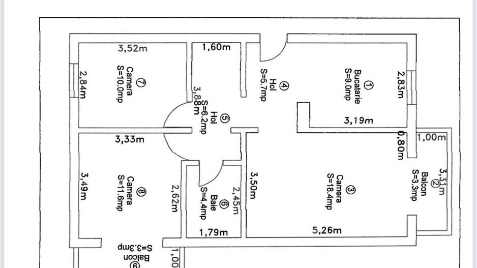 Apartament 3 camere Girocului - Poză 17