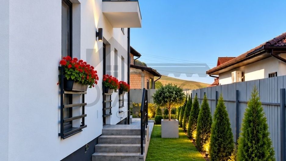 Casă cuplată absolut la cheie - Poză 2