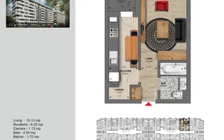 Garsoniera Decomandata- Weiner 14 Residence Direct Dezvoltator - Poză 15