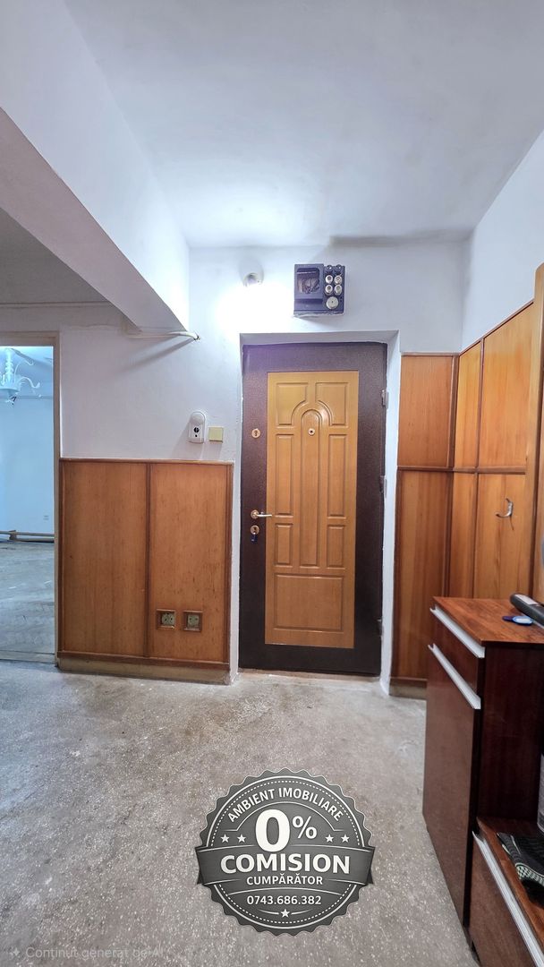 Apartament cu 3 camere, etaj 1 (parter cu demisol), VASLUI zona CENTRU; - Poză 3
