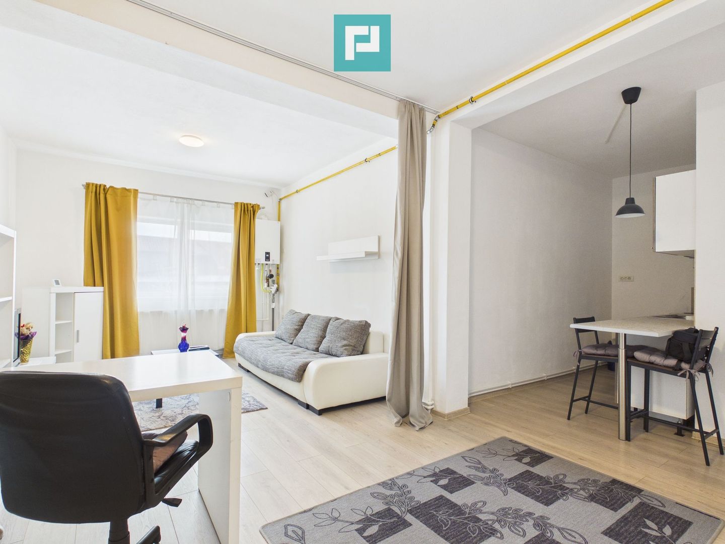 Apartment pentru inchiriat o cameră. - Poză 1