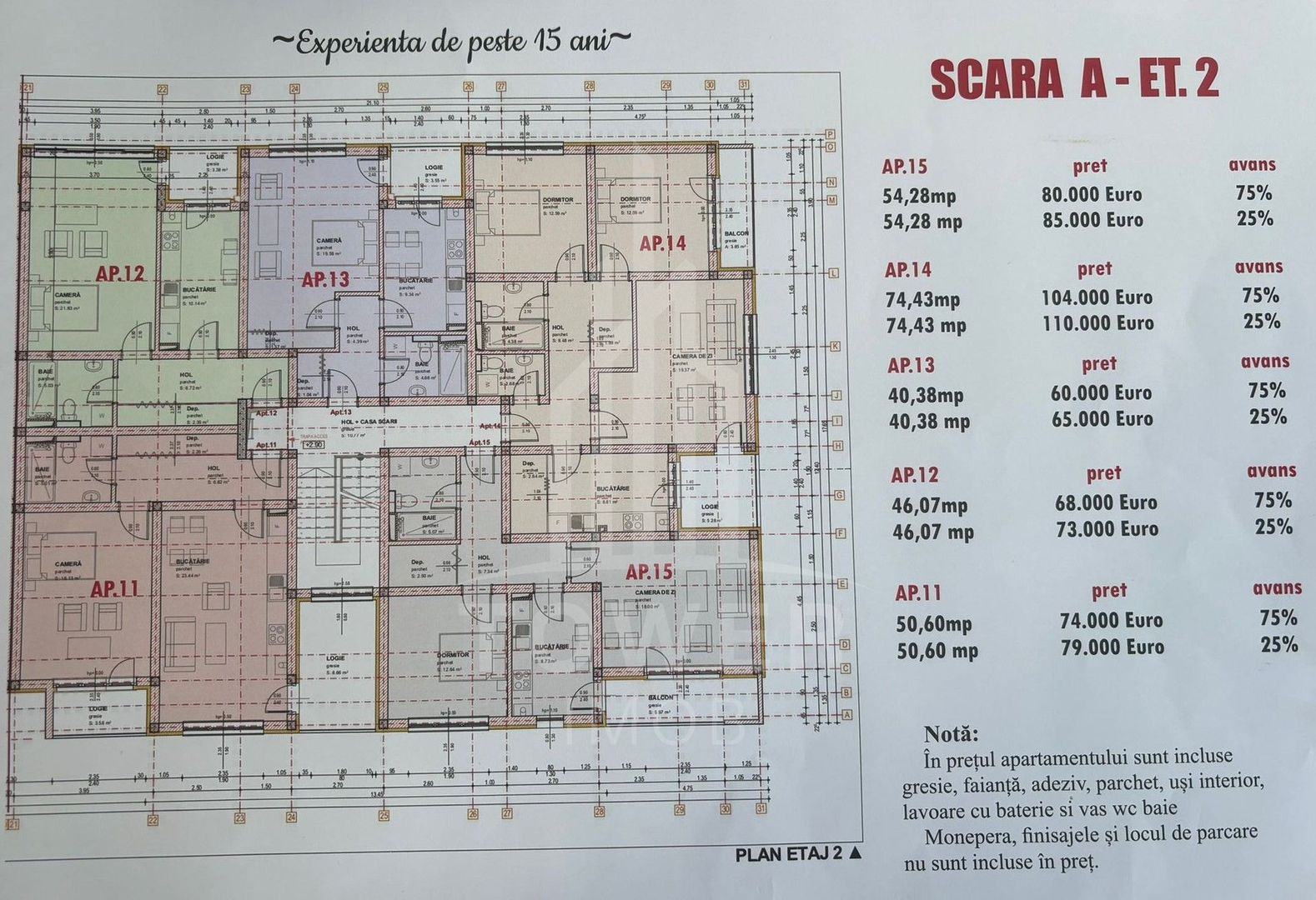 Apartamente 2-3 camere de vânzare Cartier NOU | Șelimbăr-Pictor Brana - Poză 7