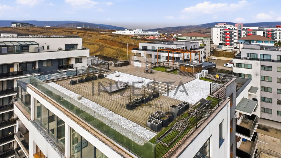 Penthouse exclusivist cu acces din lift, terasa 340 mp, 245 mp utili - Poză 22