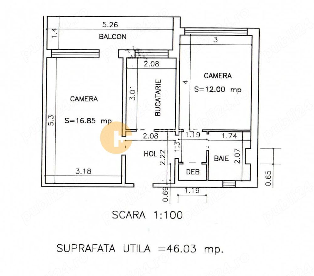TATARASI -2 CAMERE - ETAJUL 1 - MOBILAT SI UTILAT - Poză 8