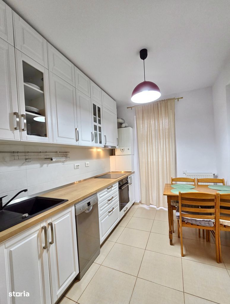 Apartament 2 camere Chiajna nou utilat cu parcare inclusa etaj 1 60 mp - Poză 7