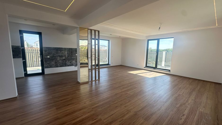 Casă P+1 modernă, finisaje premium, teren 375 mp | Tunari - Poză 1