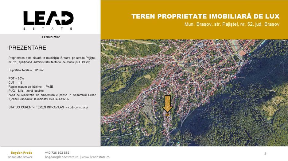 TEREN PROPRIETATE IMOBILIARA DE LUX - Poză 4