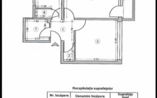 Mobilat renovat 2 camere Giurgiului - Schiță 7