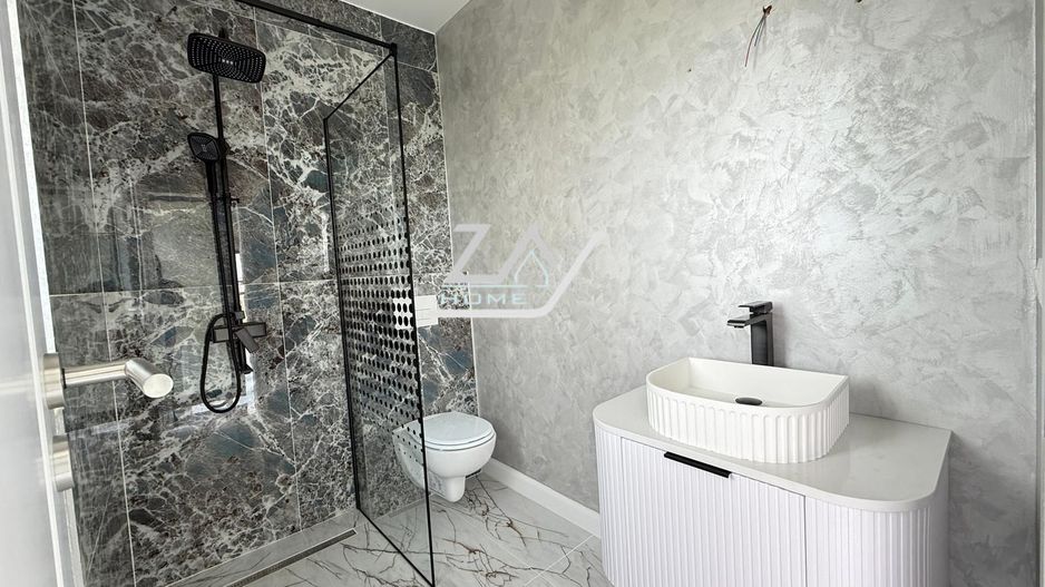 Duplex finalizat despartit prin camera tehnica. 3 dormitoare. 2 balcoane. - Poză 7