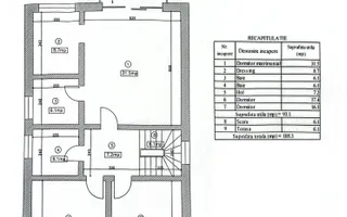 Vila individuala cu 6 camere // *224 mp* // 430mp teren // Pipera - Schiță 57