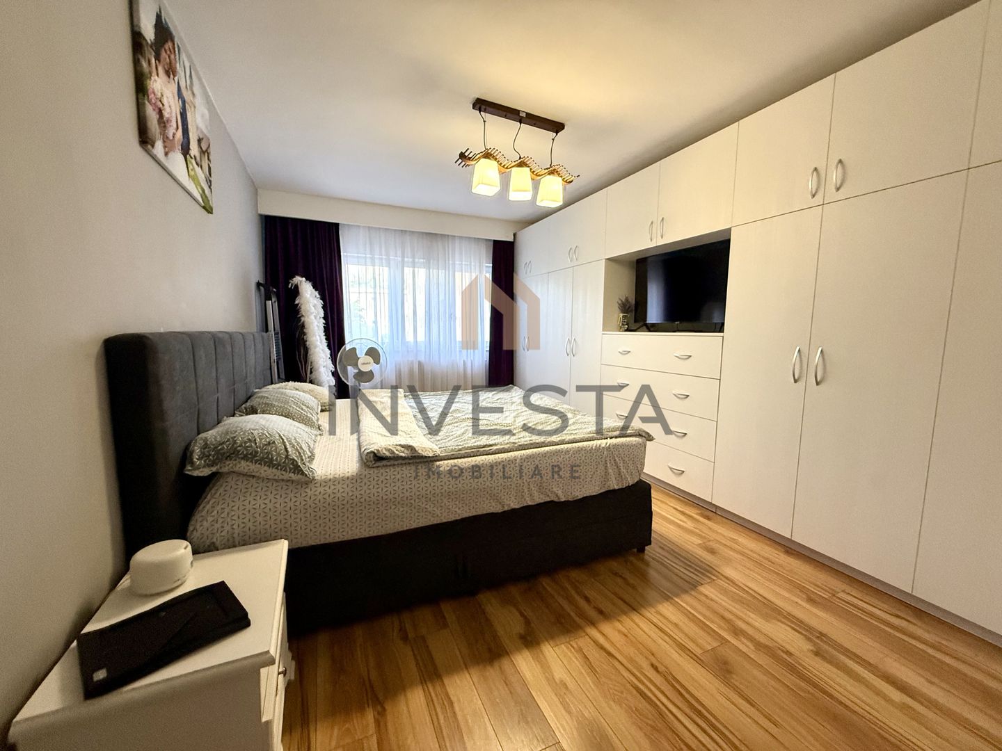 2 camere complet utilate, etaj intermediar, zona Plopilor - Poză 1