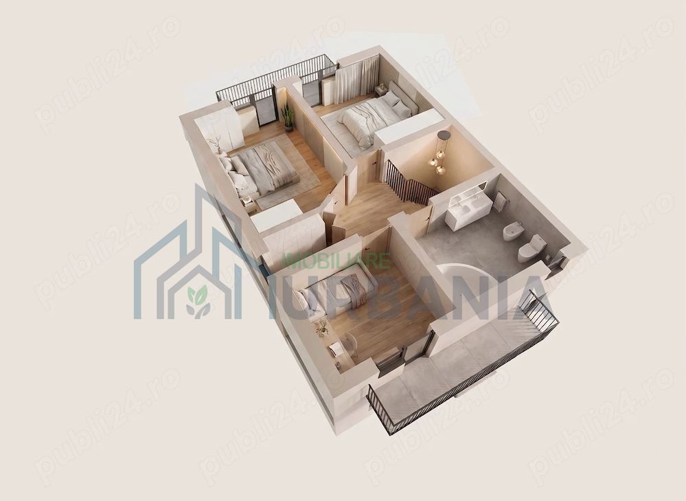 Duplex și Triplex în Cartier Rezidențial Aerodrom, Pașcani – Mutare Imediată - Poză 9