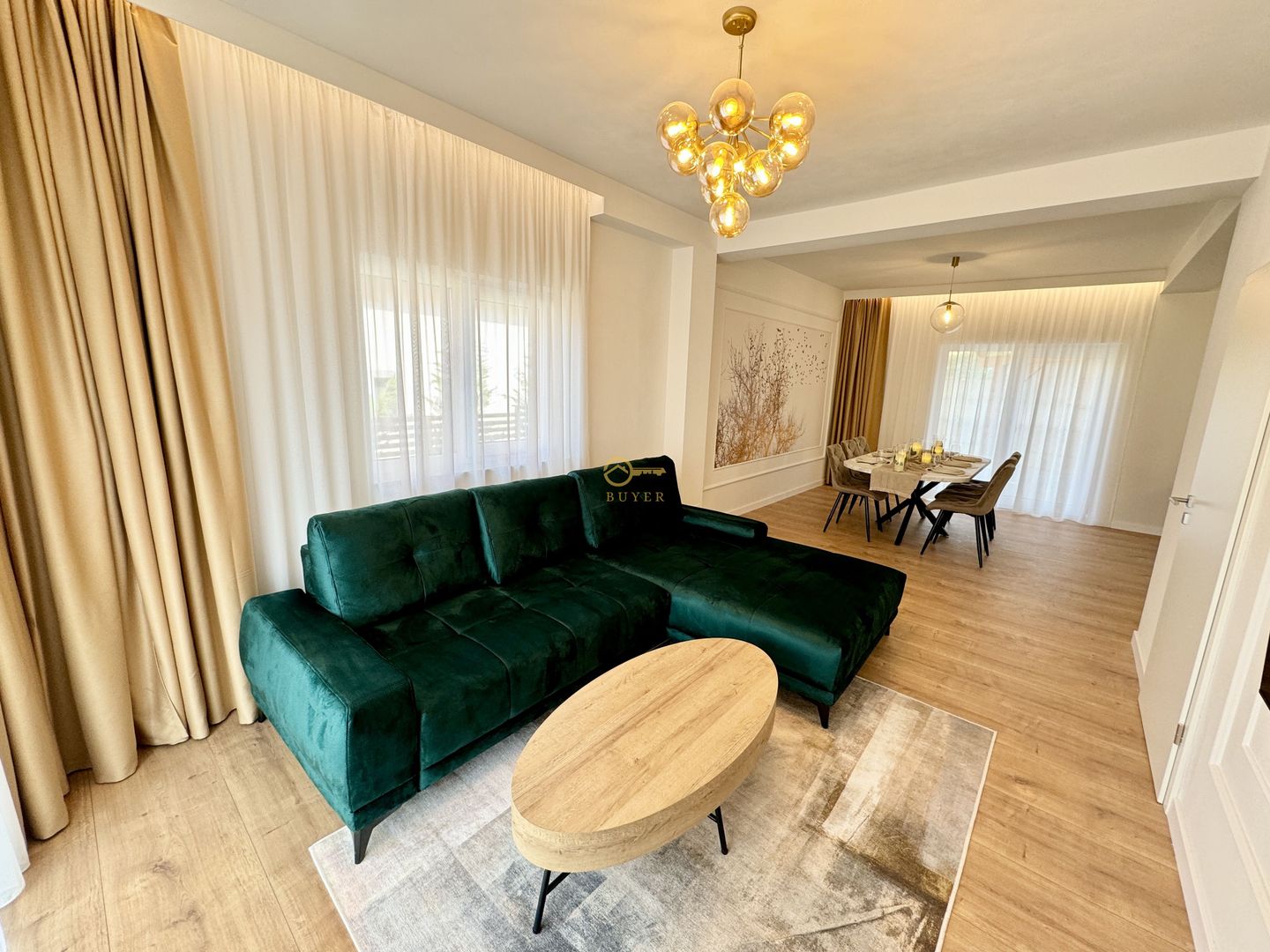 Casa noua, mobilata si utilata- Panorama catre munti- Teren 714mp - Poză 1