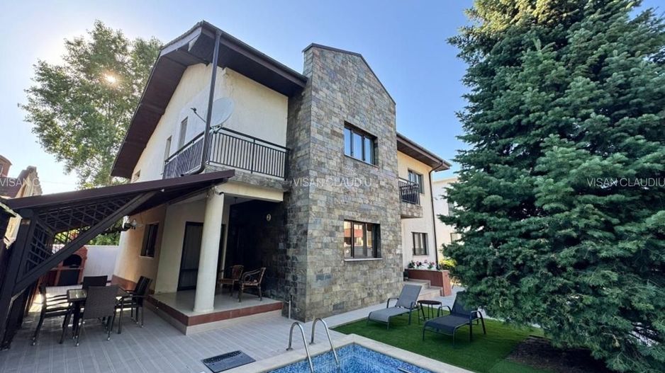 Vila P+1E cu piscina, mobilată si utilată, str. Drumul Negru, Pipera - Poză 2