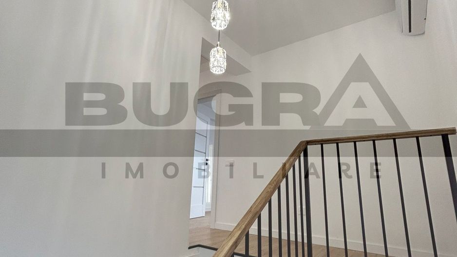 Casa exclusivista 140mp utili, prima inchiriere, 500mp teren,  Popesti - Poză 12