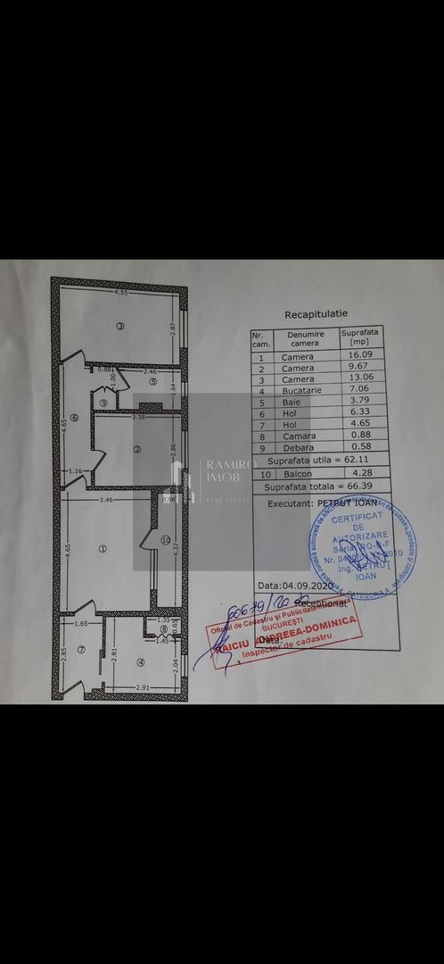 3 camere zona Bd Alexandru Obregia/CENTRALA/PARCARE - Poză 8