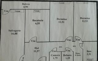 Apartament 3 camere Drumul Taberei - Poză 7