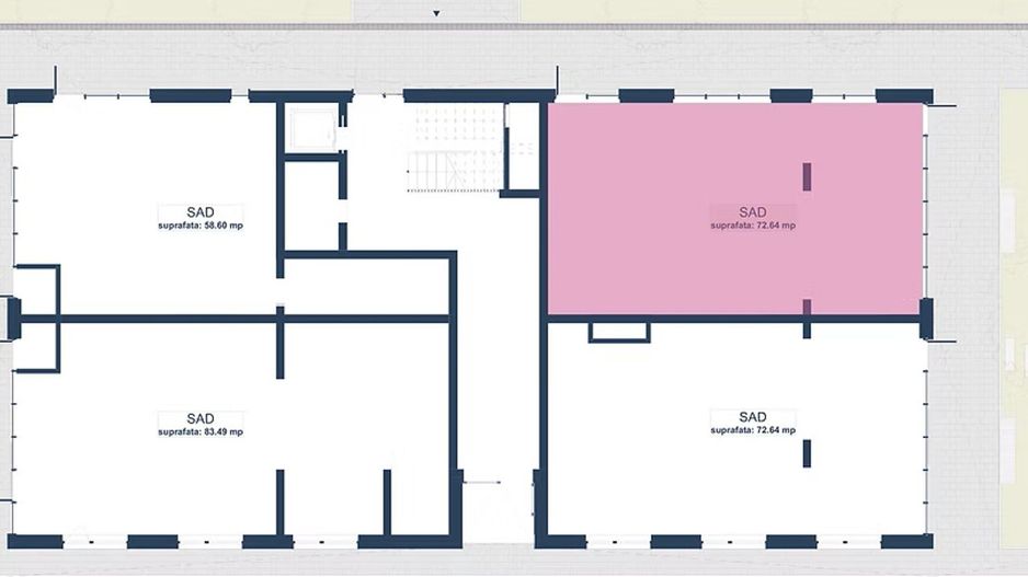 Spatiu comercial de vanzare, Arad Confectii - Poză 2