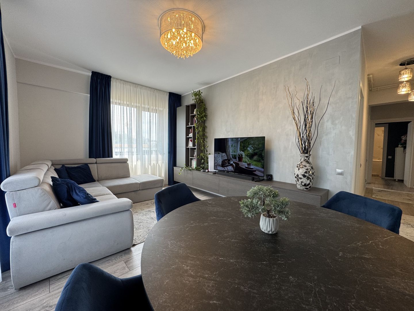 Comsion 0% 3 Camere mobilat complet + 2 loc. Parcare / Pipera IM111 - Poză 3