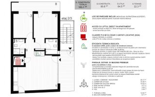 APARTAMENT 3 CAMERE | DOROBANTI | PREMIUM | nZEB | ACCES DIN LIFT - Poză 8