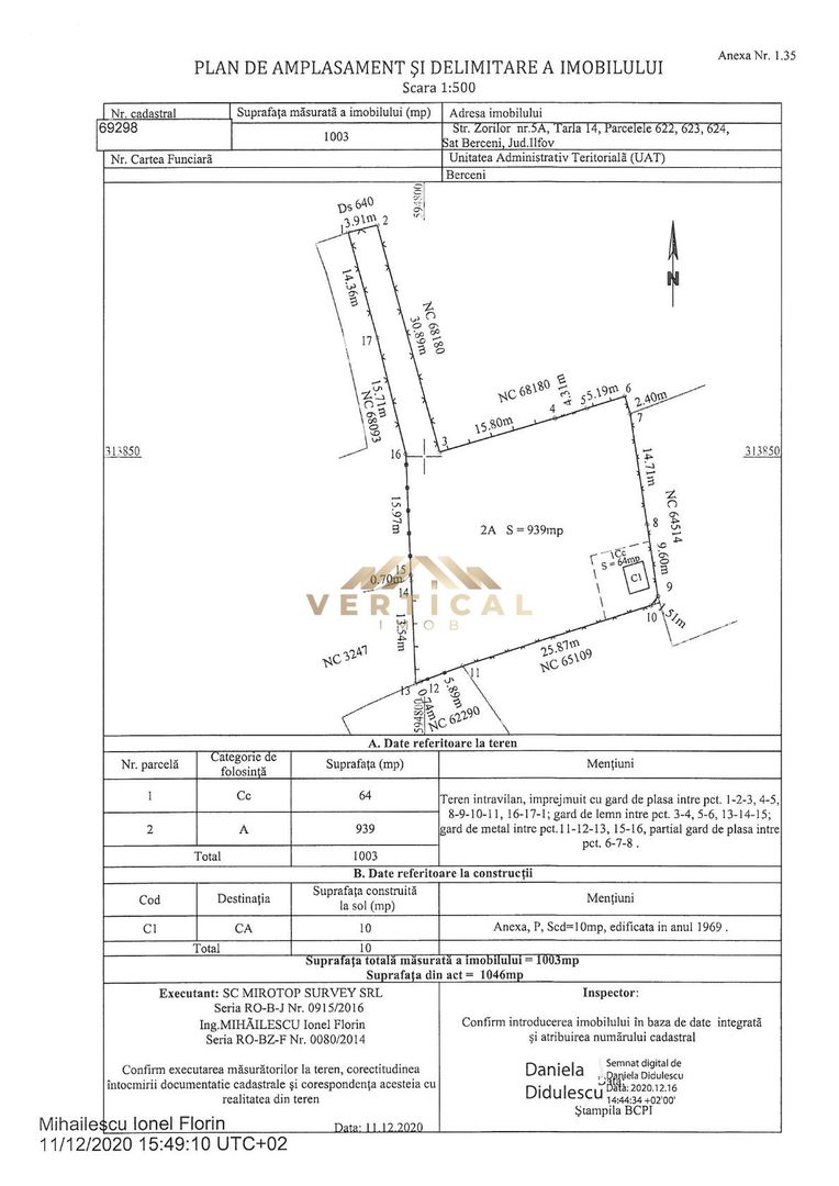 Teren 1.003 mp în centrul Berceniului | Acces privat | Rate - Poză 5