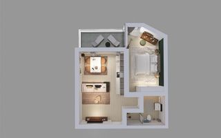 Vânzare, apartament cu 2 camere, Meraki Resort&SPA, Constanța - Poză 15