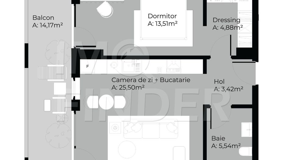 COMISION ZERO- Vanzare apartament 2 camere, zona Soporului/Gheorgheni - Poză 3