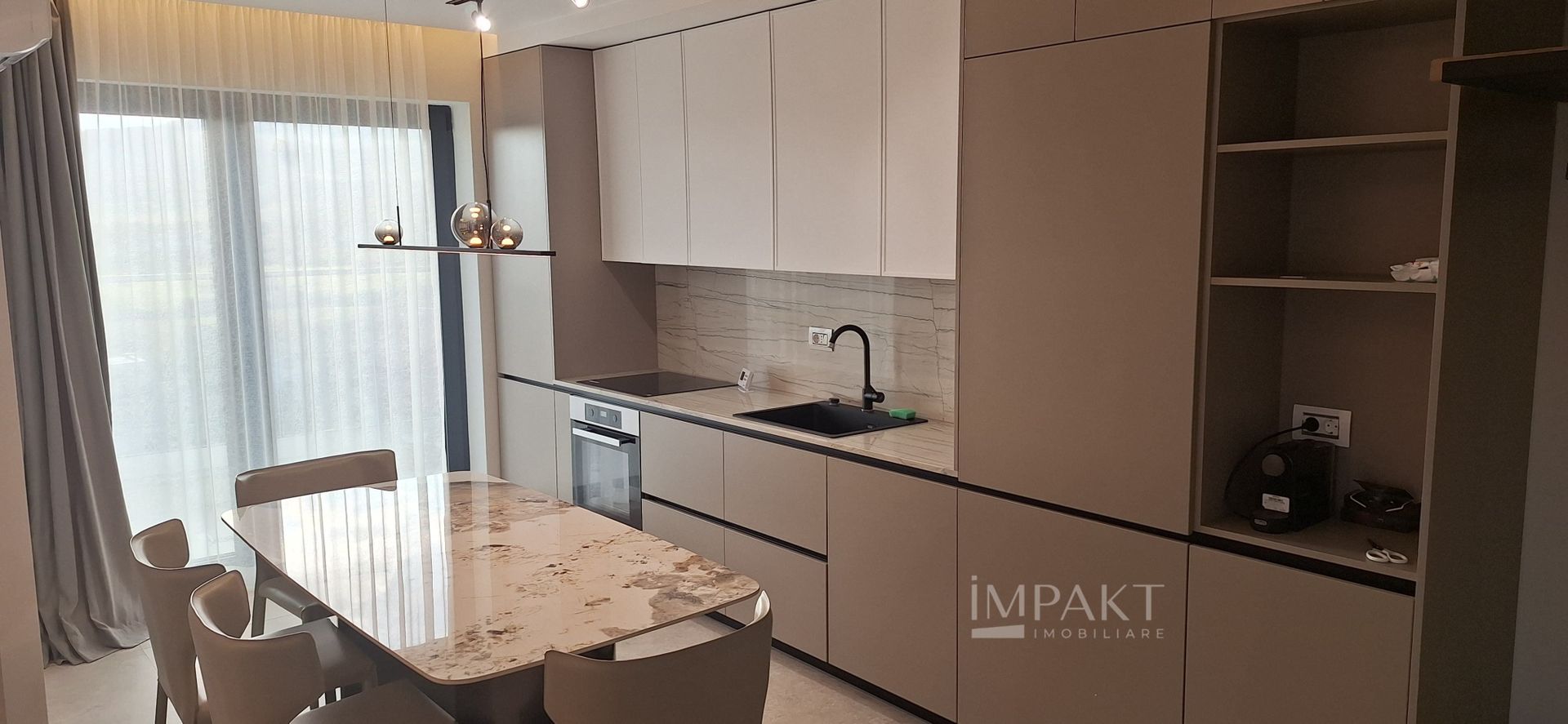 Apartament modern cu 3 camere pe doua niveluri in Buna Ziua - Poză 2