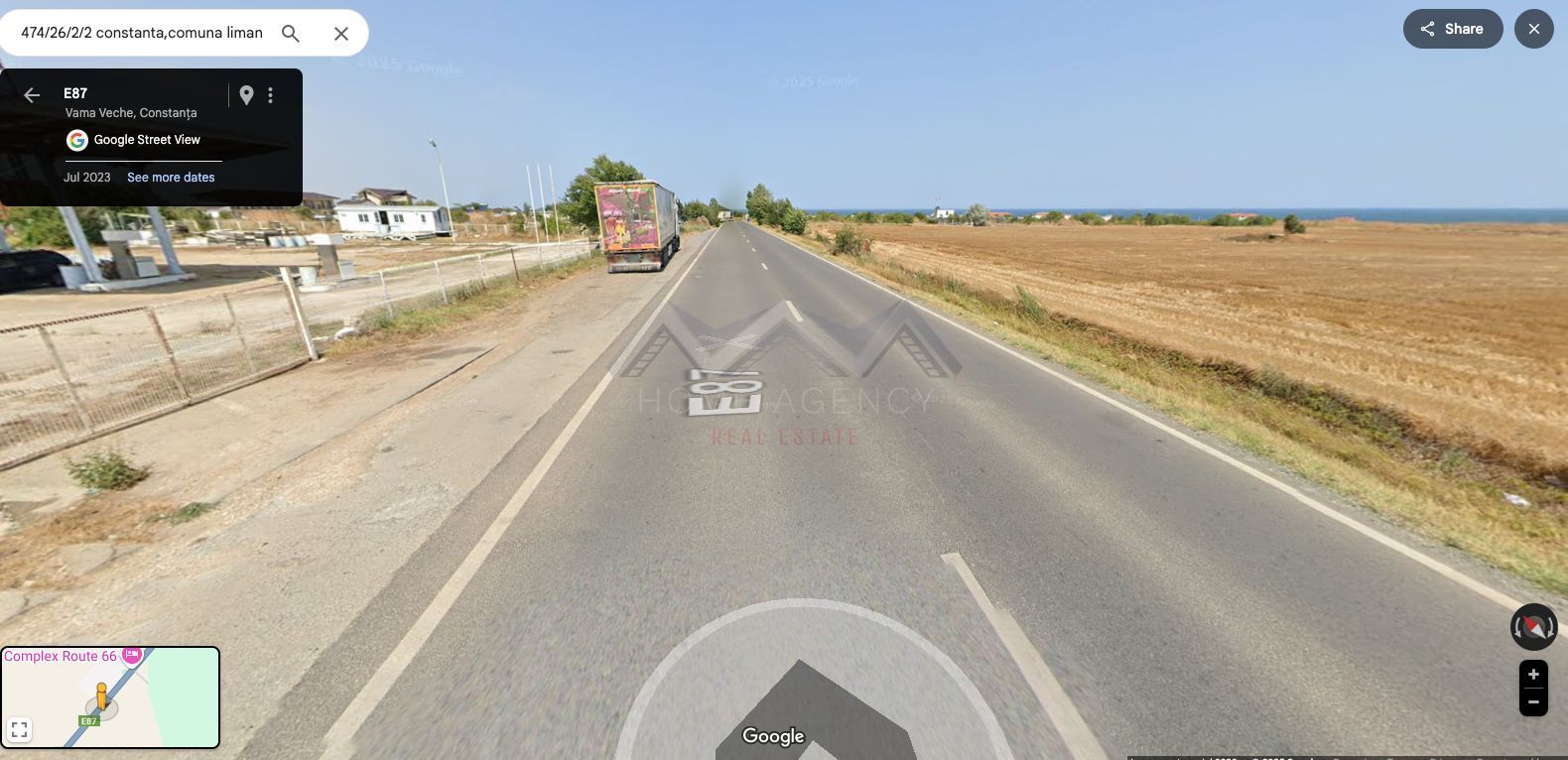 Vânzare teren Vama Veche, 937 mp, cu vedere la mare! - Poză 5