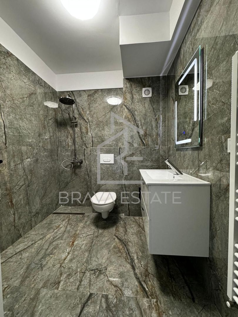 Apartament o cameră, 37mp, balcon, parcare subterană , zona Terra - Poză 11