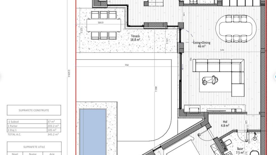 VILA PREMIUM CU SEMINEU & PISCINA | COMPLEX REZIDENTIAL IANCU NICOLAE - Schiță 23