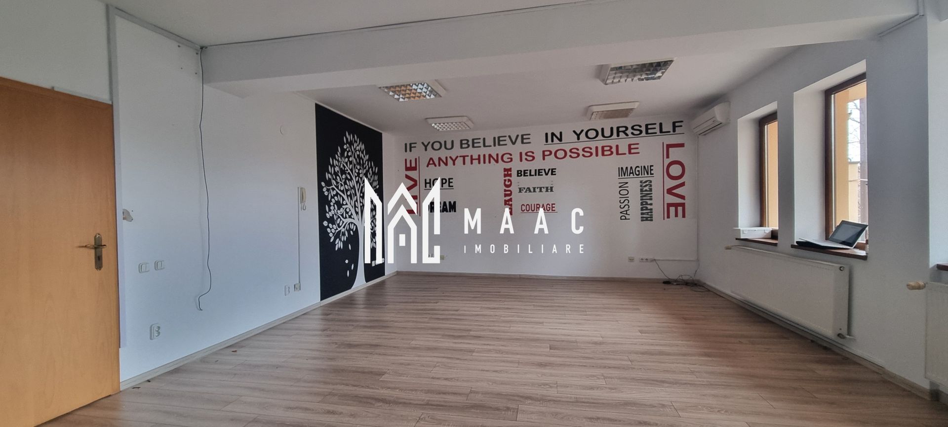 Spațiu pretabil birou I 90mp I Compartimentat I Terasă I Central - Poză 1