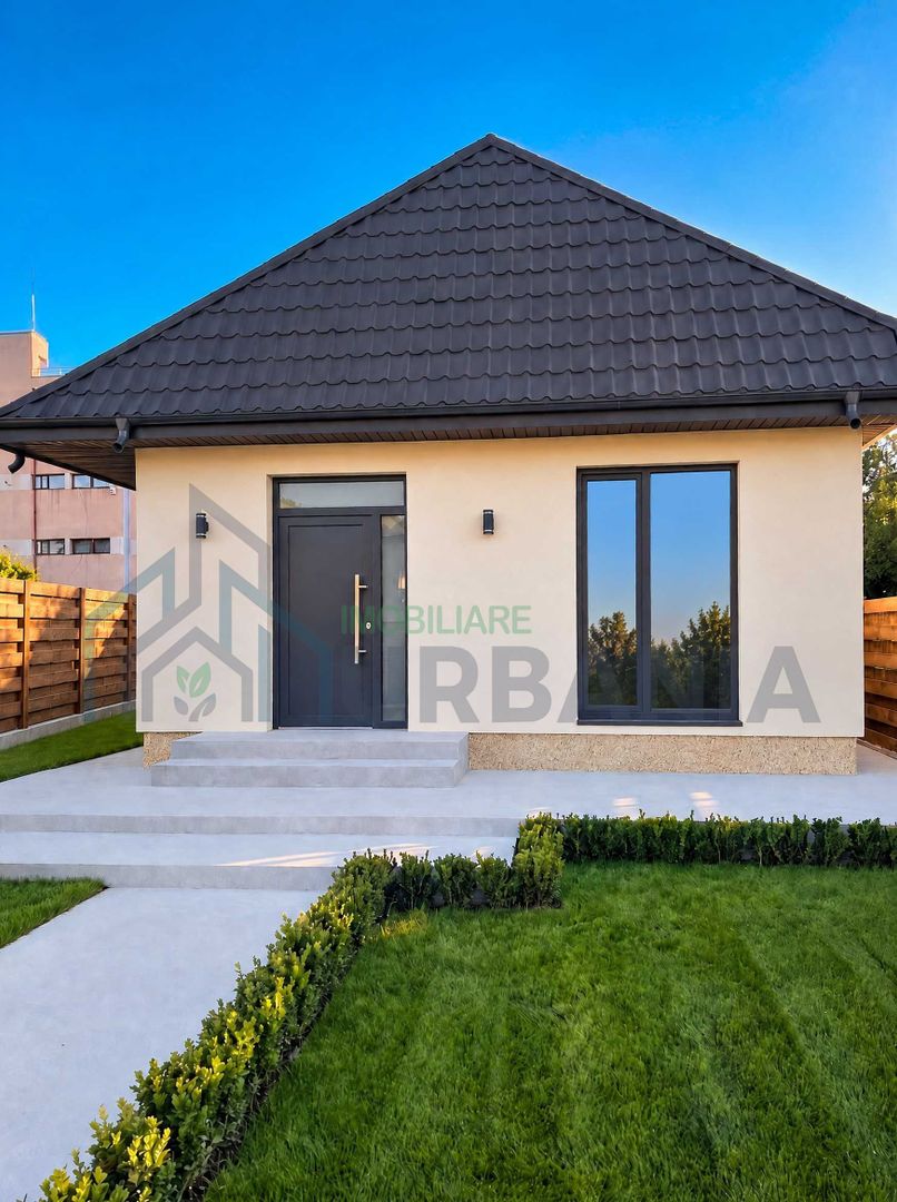Casă nouă în Manta Roșie, Iași – 3 camere, curte proprie - Poză 1