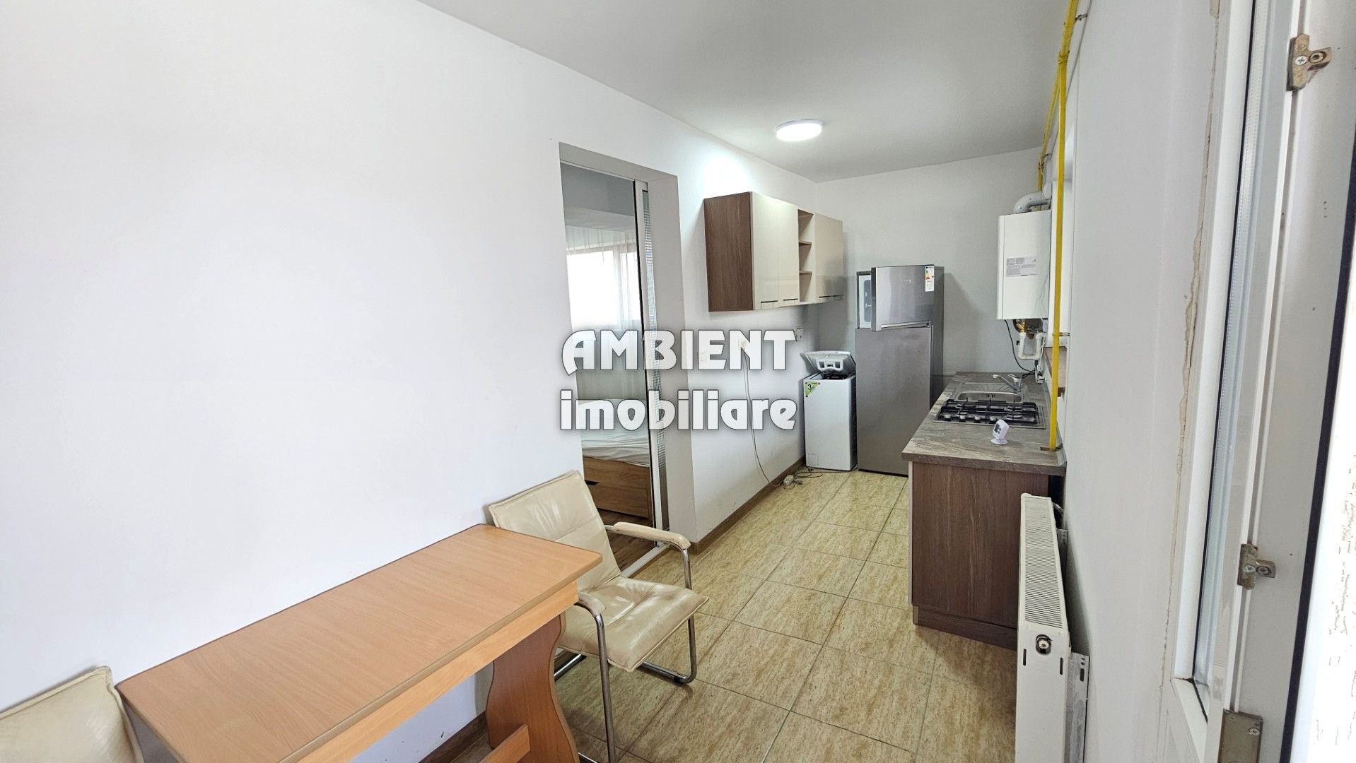 Apartament 1 cameră, mobilat și utilat, zona CARTIER; - Poză 4