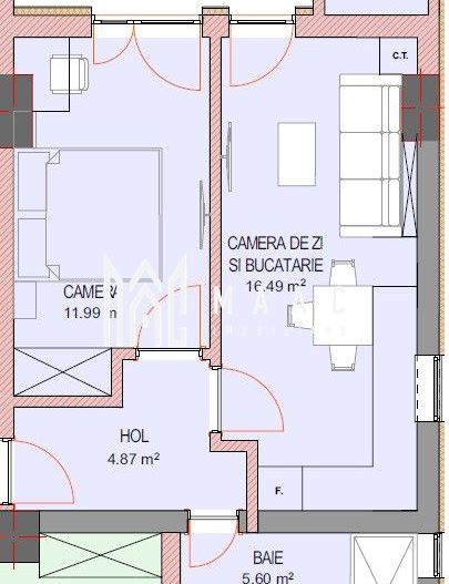 Apartament 2 Camere I Doamna Stanca I Dezvoltator I La Cheie - Poză 5
